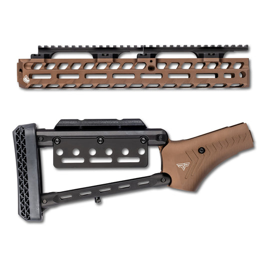 Costa Henry Pistol Grip Lever Stock Set (Root Beer)