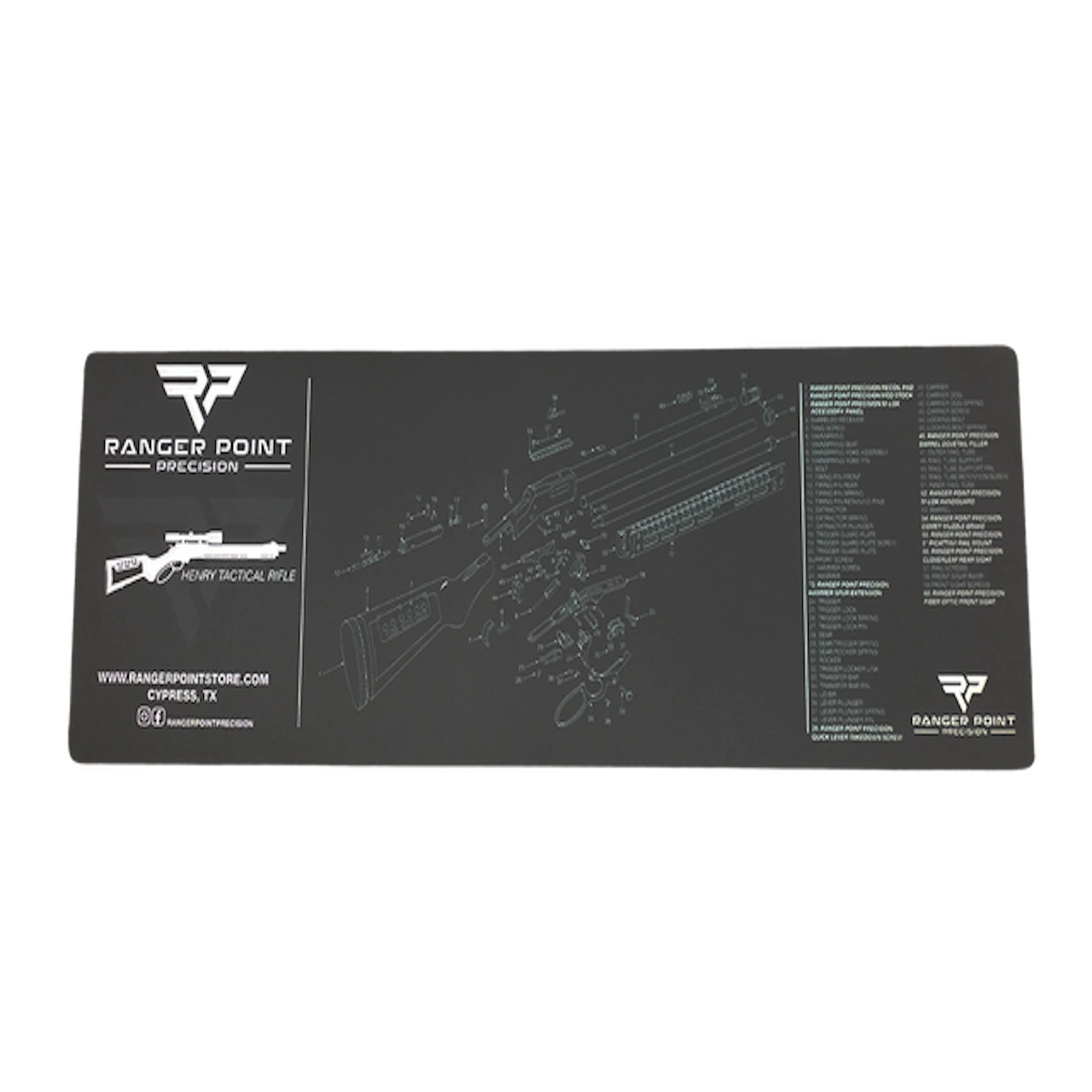 Rifle Cleaning and Maintenance Mat