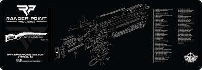 Rifle Cleaning and Maintenance Mat