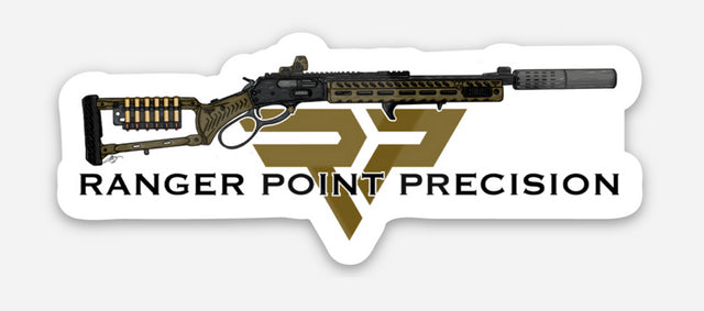 Ranger Point TACTICAL LEVER GUN Slap Stickers 